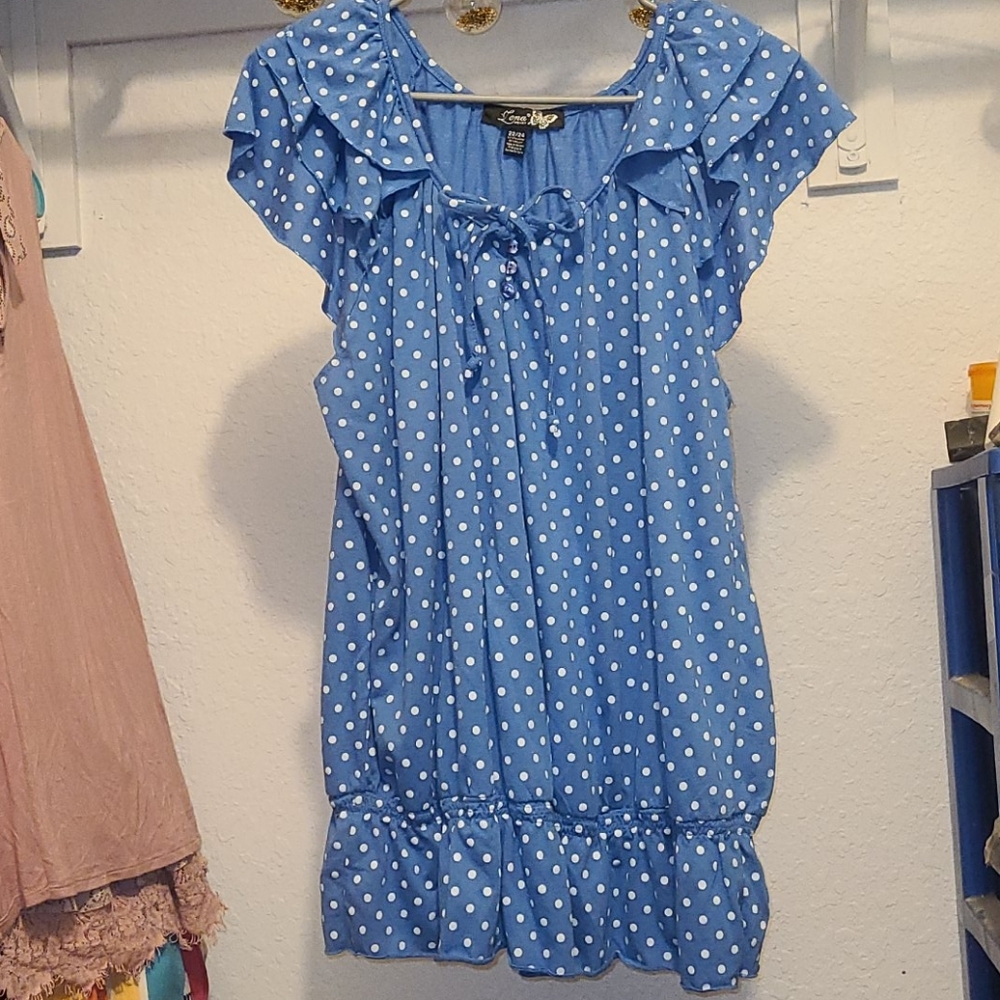 Polka-dot Top